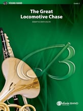 The Great Locomotive Chase Concert Band sheet music cover